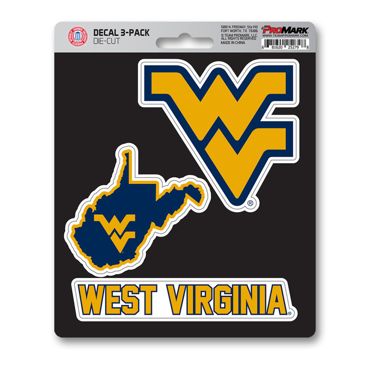 FANMATS West Virginia University Wall Decal Wayfair